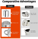 The Steam Tower | 5-Tier Multi-Function Stainless Steel Steamer Cookware