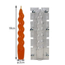 Spiral Pillar Candle Molds Easy Demoulding DIY Candle Mould Is Used To Make High Light Boutique Candle Mould for  Home Decor