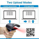NETUM W8-X Bluetooth Wireless 2D QR Barcode Scanner & W6 2.4G Wireless CCD Bar code Reader for Mobile Payment Computer Screen