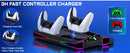 BEBONCOOL S7001 Vertical Stand For NEW PlayStation 5 Slim/PlayStation 5 Cooling Station Notebook-Grade Cooler PS5 Charger