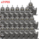 Classic Medieval Movie Elves Dwarf Warrior Iron Foot Dane leader of the Dwarfs Building Blocks LOTR Figures Toys For Children