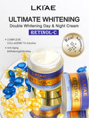 LKIAE Advanced Retinol Whitening Skin Care Set for All Skin Types, Moisturizing, Reduce Wrinkle, Dark Spot, Melanin, Smooth Skin