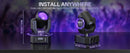 The Beamwright Duo | 30W RGBW Moving Head Stage Lights, Pair