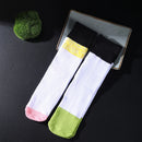 2 Pairs of Mid-Calf Men's Socks, Suitable for Both Men and Women, Novel and Fun, Colorful Salmon Sushi Gift Box Socks, European and American Fashion Trend Style, Comfortable and Breathable, Party Casual Novelty Gifts, Valenti