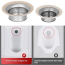 S/L Squatting Pan Anti-smell Plug Stainless steel Toilet Floor Deodorize Stopper Bathtub Anti-blocking Cover Bathroom Accessory