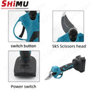The Branch Savant | Brushless Electric Pruning Shears for Makita 21V Battery