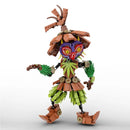 2024 塞尔达传说 Majora's Mask 骷髅小子可动手办积木模型套件 荒野之息怪物收藏积木玩具儿童礼物