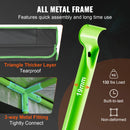 SucceBuy Grow Tent High Reflective 600D-2000D Mylar Hydroponic Growing Tent with Observation Window Tool Bag for Plants Grow