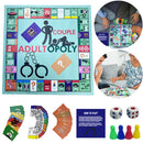 Adultopoly Board Game Couple Adult Opoly Board Game Portable Couple Game Entertainment Board Game Valentines Gifts for Him Her