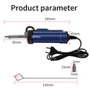 BBT-580 Automatic Tin Sucker With 3 Suction Tip Vacuum Soldering Remove Pump 30W Automatic Vacuum Desoldering Pump AC 110V/220V