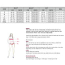 2025 New Sexy Low Waisted Bikini Set Swimsuit Swimwear Women Strappy Print Brazilian Halter Thong Beachwear Bathing Suit biquini