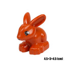 Children's Assembled Model Compatible Big Building Blocks Parts Figure Playground Animal Cooking Educational Toy For Kid Gift