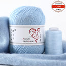 6Set Aurum Cashmere Yarn With Thread Hand Knitting For Cardigans Women Scarf Woolen Yarn 50g+20g Factory Wholesale Free Shipping