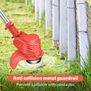 DayPlus 21V Grass Trimmer Electric Cordless Strimmer w/ Battery,Lawn Mower Pruning Cutter Garden Tools for Clearing Weed Flower