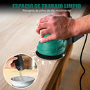 HYCHIKA 300W Random Orbital Sander with 12 Pieces Sandpaper 6 Speeds 230V Sanding Machine for Wood Metal Polishing Tools