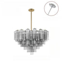 The Amber Atelier | Hand-Set Murano Glass Chandelier