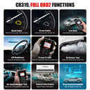 The Codebreaker 319 | Professional OBDII Diagnostic Scanner with Lifetime Updates
