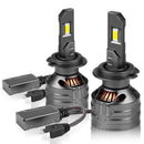 150W 50000LM H7 H11 LED 大灯泡 9005 9006 涡轮头灯 6000K 白色大灯泡 汽车灯泡配件