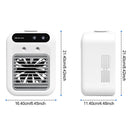Humidifier Cooler Fan 2 Gear Air Conditioner Small Fans Portable USB Chargeable Desktop Spray Fans For Office Dormitory Room