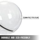 SucceBuy 2M Water Walking Ball with Air Blower Pump Inflatable PVC Zorb Ball Waterproof for Amusement Park Swimming Pool