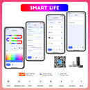 TUYA Neon LED Strip Lights 12-24V 84LEDs/M Silicone Neon Rope Light with Music Sync RGBIC Dreamcolor Chasing Strip Tape for Room
