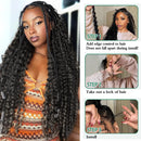 Deep Wave Bulk Human Hair Braiding Blonde Brown Curly Brazilian Hair for Human Hair Extensions for Micro Braiding No Weft