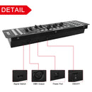 U`King DMX 512控制器192通道DMX控制台舞台灯光控制台，适用于派对DJ迪斯科灯光秀夜总会