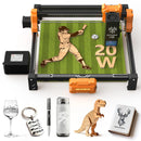 ACMER S2 4/7/12/20W Laser Engraving Cutting Machine High Precision Portable Machine Tool For Birthday Holiday Couple Gifts