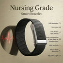 The Vitals Oracle | Nursing-Grade Smart Bracelet with Blood Lipid, Uric Acid & ECG Monitoring