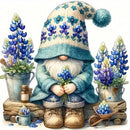 Huacan New Arrivals Diamond Painting Portrait Gnome Diy Mosaic Flower Rhinestone Pictures Kit Wall Art Decor For Home