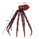 Creative MOC biomimetic animal deep-sea giant octopus model for boys to decompress and assemble building blocks toy