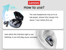 Lenovo GM2 Pro TWS Wireless HIFI Stereo Headset Low Latency Headphones Gaming Music Dual Mode Earbuds Music Sport Headset