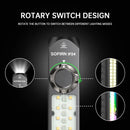 Sofirn IF24 RGB Light SST40 2000lm Powerful LED Flashlight 5V 2A 18650 USB C Rechargeable Torch IP66 Waterproof with Magnetic