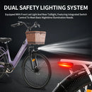The Volt Nomad | 48V Urban Commuter eBike — 10.4Ah Removable Battery, 250W Motor
