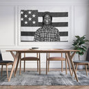 The Rakim Mayers | Inspirational Rap Art Flag for Creative Spaces
