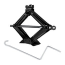 2 Ton Car Scissor Jack with Crank Handle, Lifting Range 11-39cm, Carbon Steel, Tire Repair Kit for Toyota Camry Corolla Prius