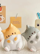 Soft PU Slow Rebound Cartoon Cat Pop Fidget Toy, 1PC Adorable Squeeze Ball, Stress Relief for Kids Adults, Halloween Christmas Gift