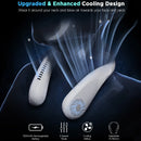 The Zephyr Collar | Rechargeable Bladeless Neck Fan with 66-Vent 3D Airflow