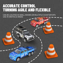 RC Cars 2.4G 5-Channel 1:64 Alloy Mini Remote Control SUV Drifts Long Endurance Electric Off-road Vehicle for Children Light
