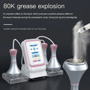3 in 1 Tool 80K Cavitation Ultrasonic Body Slimming Machine Multi-Polar Frequency Anti-Wrinkle Rejuvenation Skin Lift Tighten