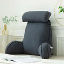 Triangle Reading Pillow Cooling Latex Cushion Big Wedge Adult Backrest Removable Washable Sofa Reading Pillow Back Pillow