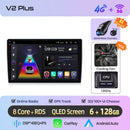 Junsun Wireless CarPlay Android Auto Car Radio For Renault Kadjar 2015 - 2019 GPS Multimedia 2 din