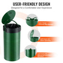 SucceBuy Dog Poop Trash Can 11.5 Gal Outdoor Dog Waste Bin with Lid for Pet Waste Station Dog Waste Disposal Container for Yard
