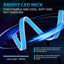 12V 150cm 180cm 柔性LED汽车通用引擎盖导光装饰灯条防水日间行车灯LED灯带