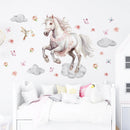 The Cirrus Gallery | Watercolor Cloud Horse Wall Decal Art