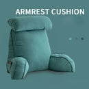 Triangle Reading Pillow Cooling Latex Cushion Big Wedge Adult Backrest Removable Washable Sofa Reading Pillow Back Pillow