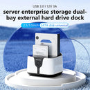 USB 3.0 To SATA Dual Bay HDD Docking Station Support Offline Clone Hard Drive Dock SATA 2.5& 3.5inch Hard Drive Docking Station