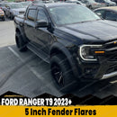 The Ranger's Silhouette | 5-Inch ABS Fender Flares for Ford Ranger Next-Gen T9 / Wildtrak