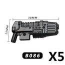 MOC Medieval Accessories Building Blocks Military Soldiers Shoulders Armor Blaster Helmets Weapons War Bricks Children Toys B038