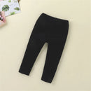 Infant Baby Girls Boys Leggings with Vertical Pattern, Elastic Waist Adjustable Solid Color Simple Spring Clothing 0-18M